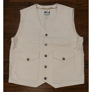 Schaefer Outfitter Western Off White Cowboy Vest Men's Size Large